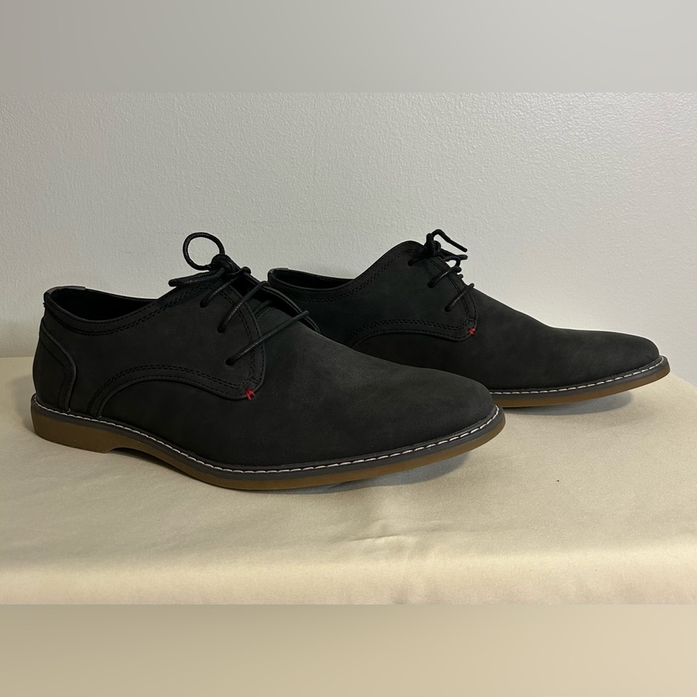 Jonsen Milan Men's Black Lace-Up Shoes